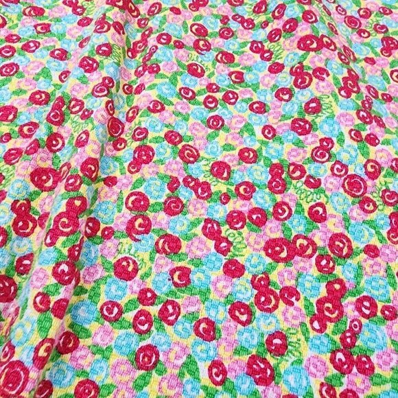 Vintage Lilly Pulitzer Floral Full Zip White Collar Jacket MP & Pants 12P SET - Picture 6 of 16